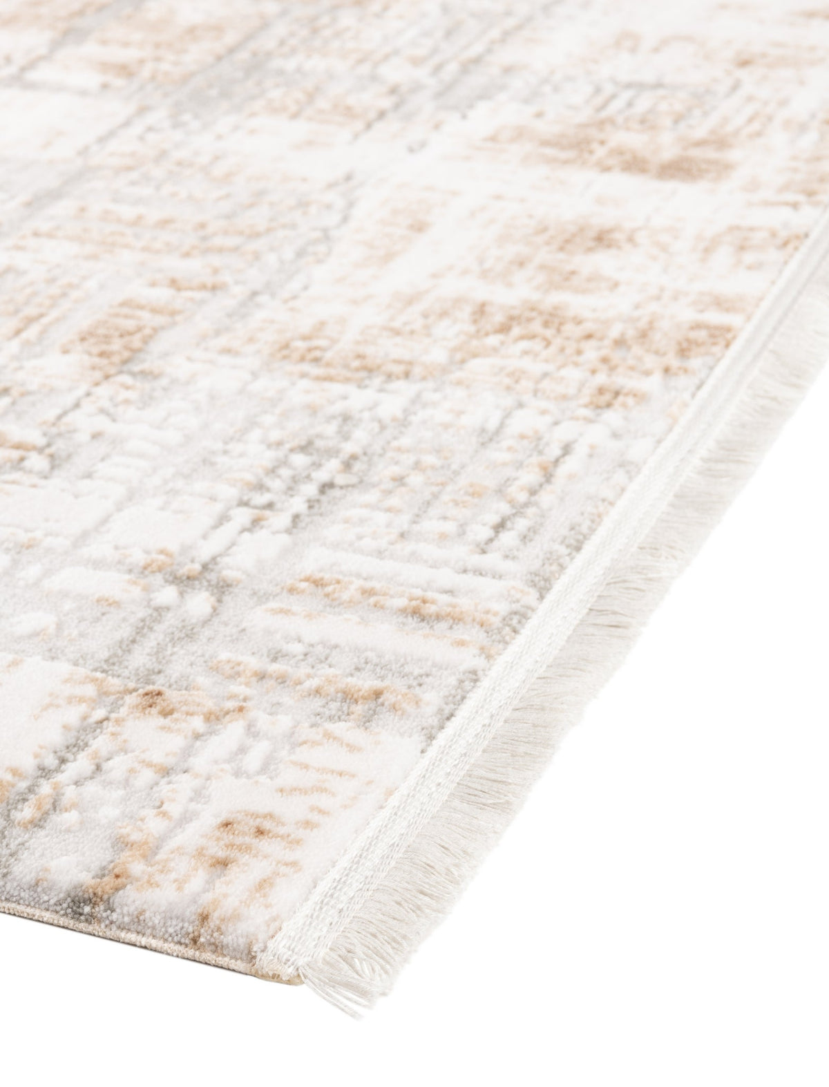 Quadratisch Teppich Davos Miracle in Beige von Hadorn™ - Lifestyle Image