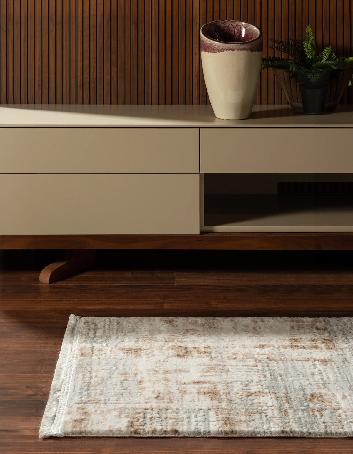 Läufer Teppich Davos Miracle in Beige von Hadorn™ - Lifestyle Image