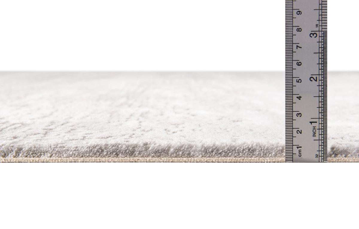 Rund Teppich Davos Deep in Grau von Hadorn™ - Lifestyle Image