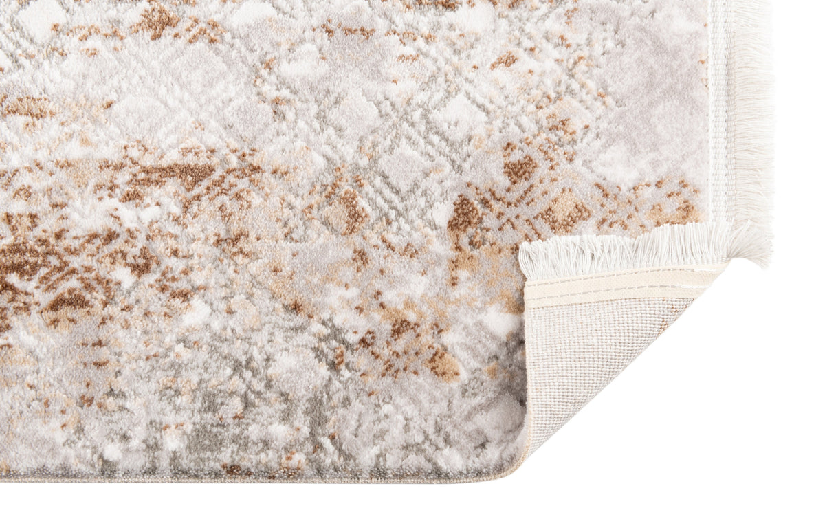 Quadratisch Teppich Davos Magic in Beige von Hadorn™ - Lifestyle Image