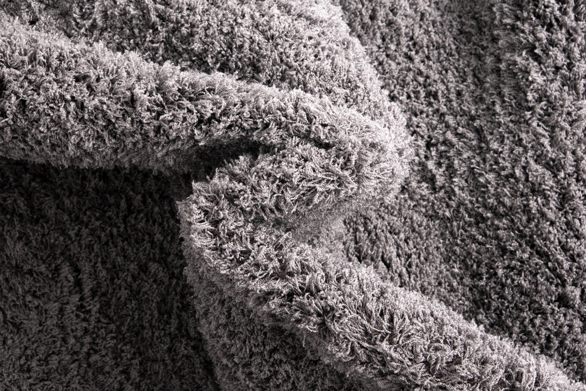 Quadratisch Teppich Luzern in Grau von Hadorn™ - Lifestyle Image