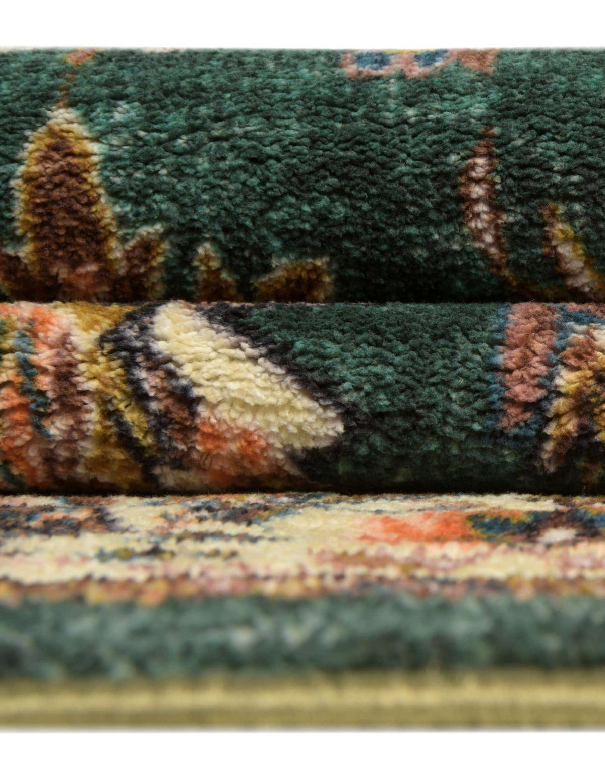 Rechteck Teppich Medina in Emerald Grün von Hadorn™ - Lifestyle Image