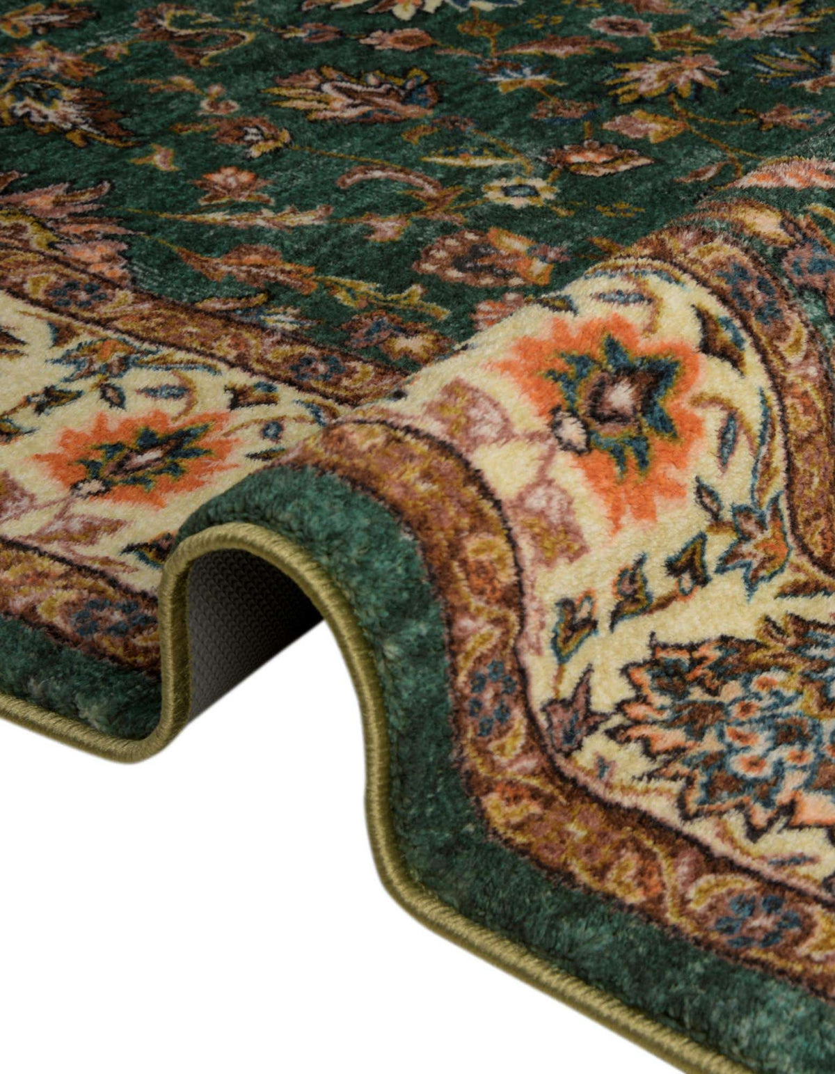 Rechteck Teppich Medina in Emerald Grün von Hadorn™ - Lifestyle Image