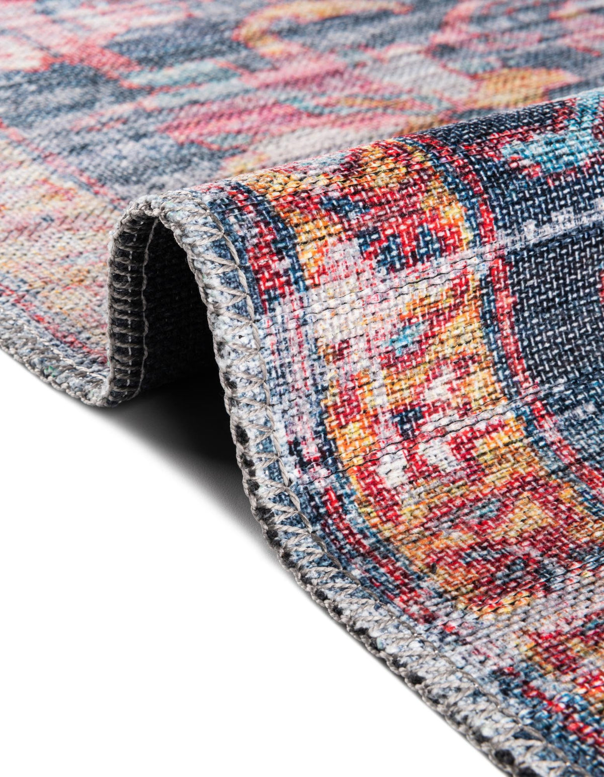 Rechteck Teppich Maahru in Marineblau von Hadorn™ - Lifestyle Image