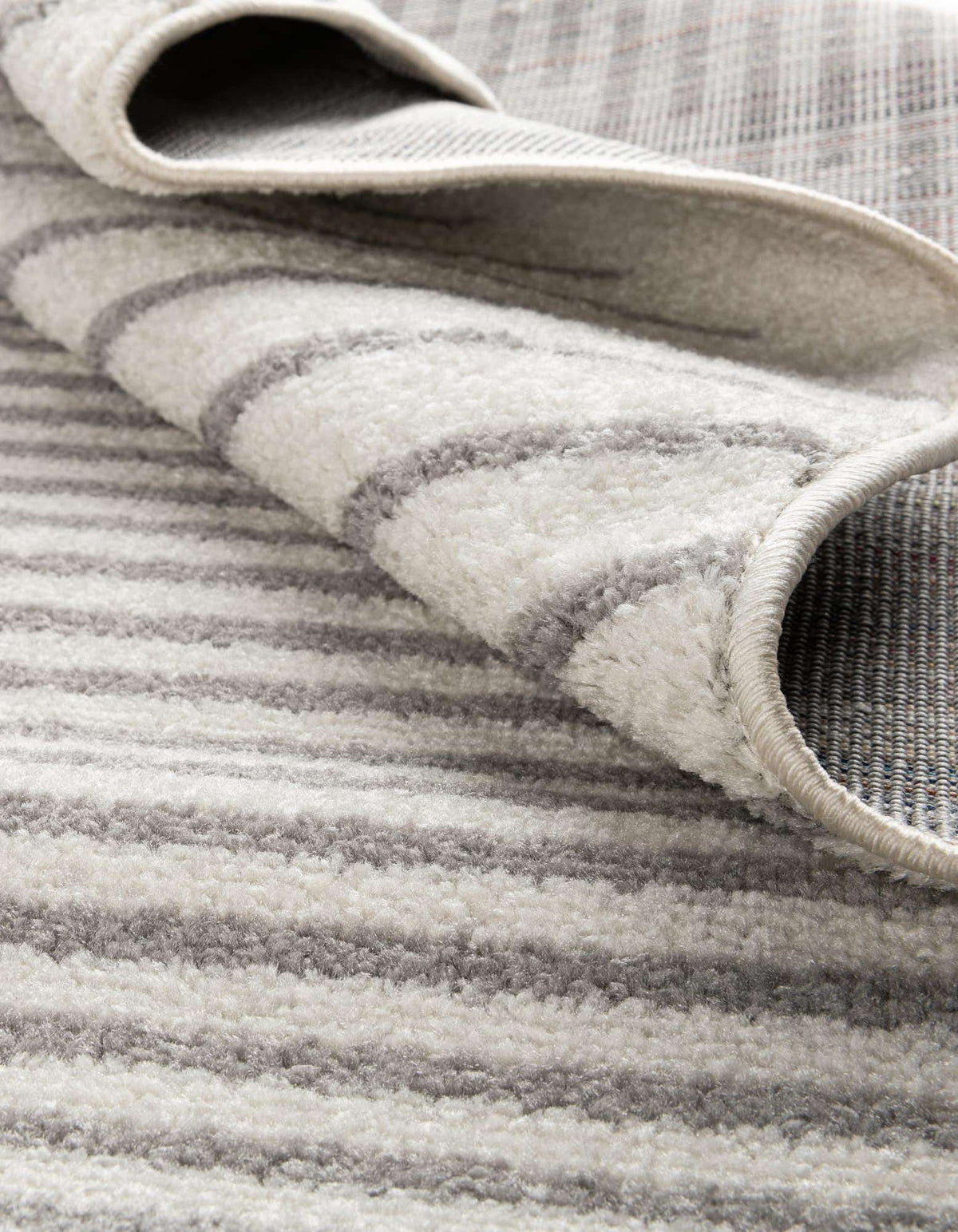 Rechteck Teppich Kai in Elfenbein und Grau von Hadorn™ - Lifestyle Image
