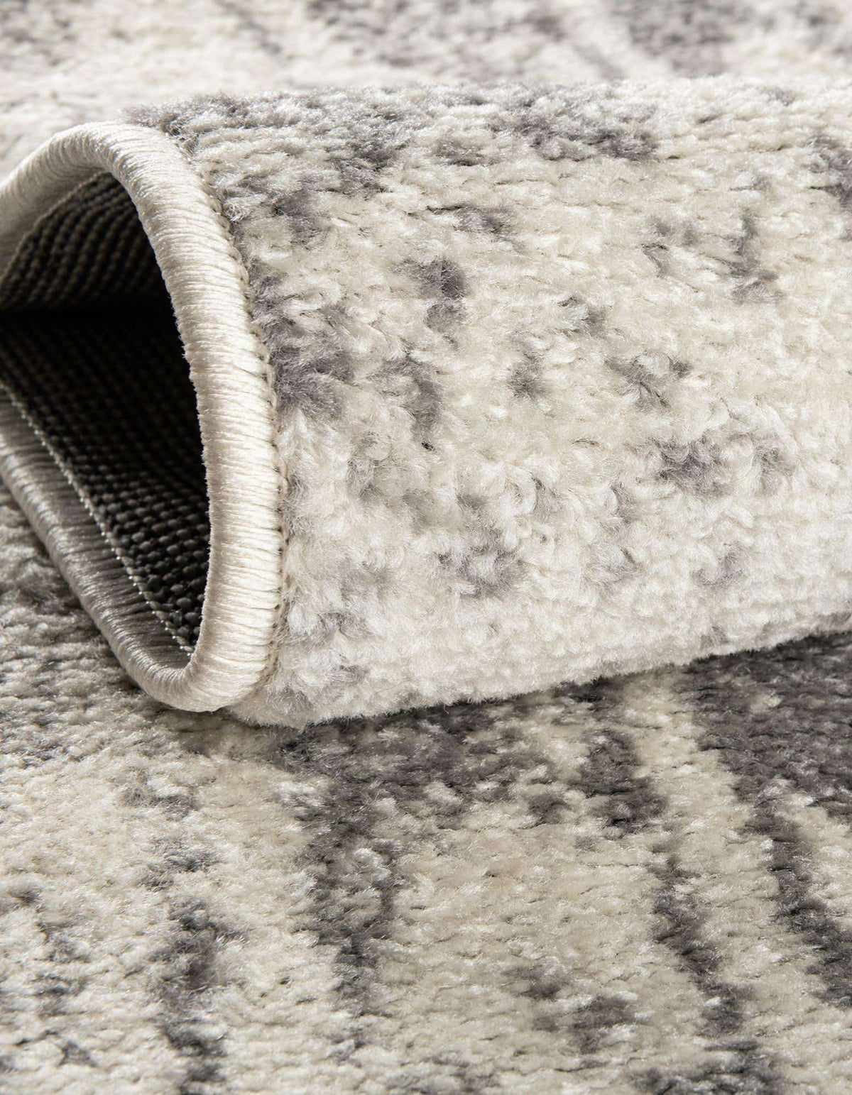 Rund Teppich Lennon in Elfenbein und Grau von Hadorn™ - Lifestyle Image