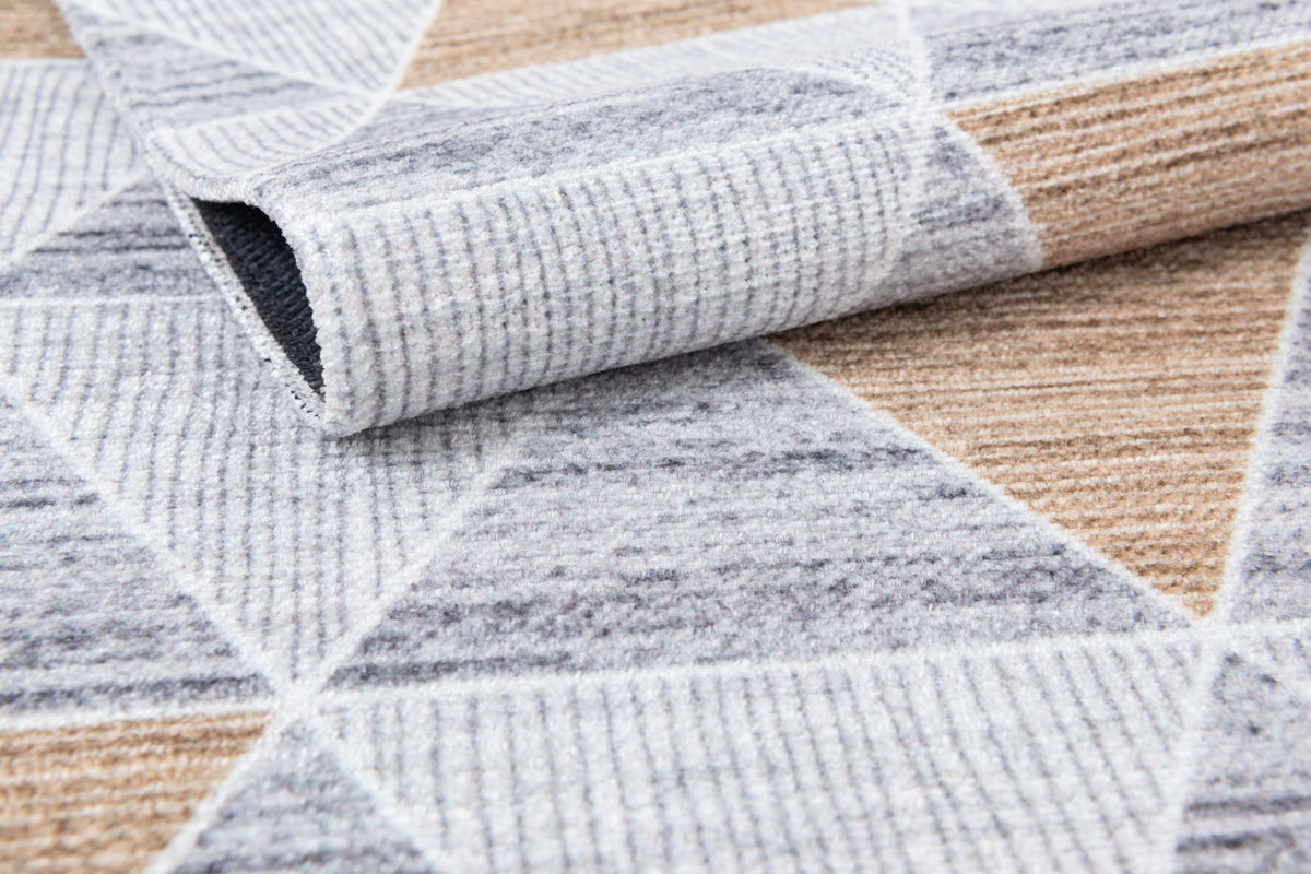 Rechteck Teppich Kriens Atum in Grau von Hadorn™ - Lifestyle Image