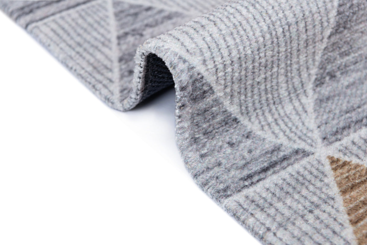 Rechteck Teppich Kriens Atum in Grau von Hadorn™ - Lifestyle Image