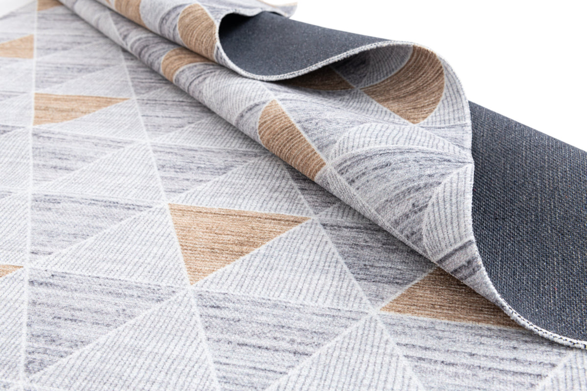 Rechteck Teppich Kriens Atum in Grau von Hadorn™ - Lifestyle Image