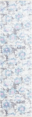 Läufer Teppich Kriens Blossom in Grau von Hadorn™ - Lifestyle Image