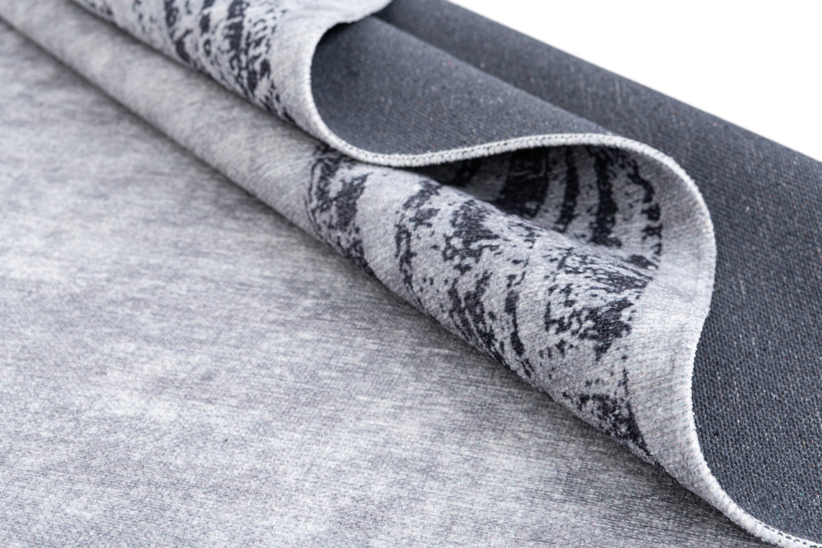 Rechteck Teppich Kriens Stella in Grau von Hadorn™ - Lifestyle Image