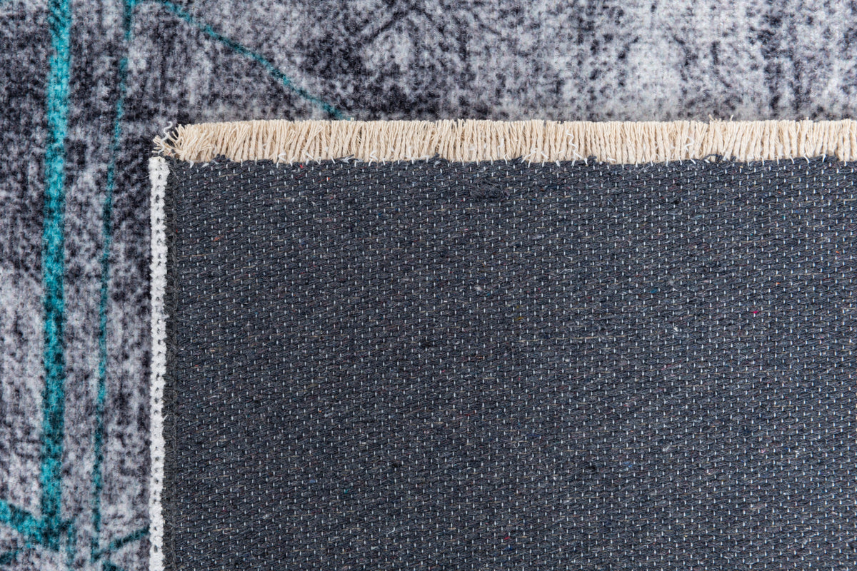 Rechteck Teppich Kriens Heru in Grau von Hadorn™ - Lifestyle Image