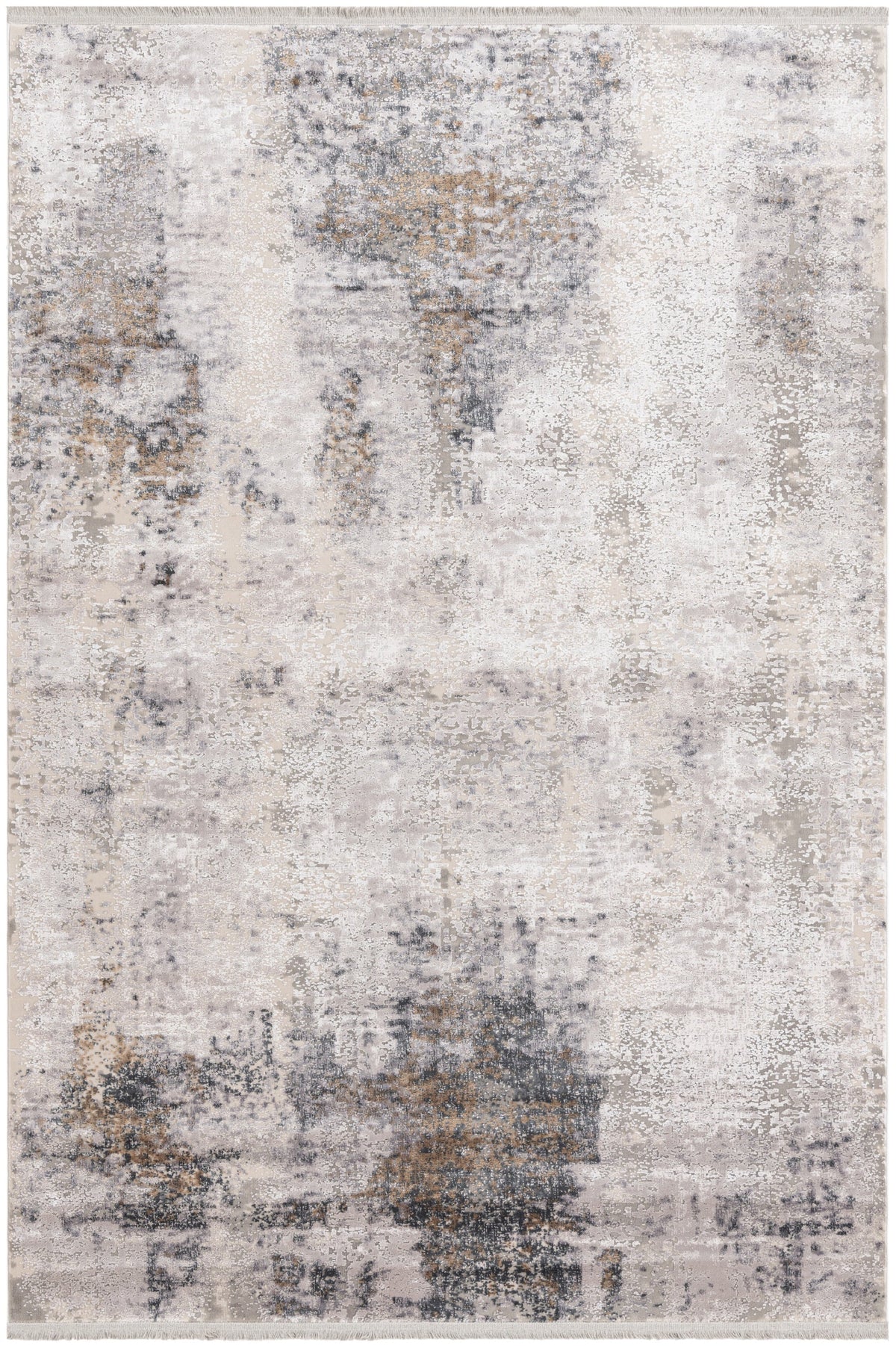 Rechteck Luxus Teppich Basel in Grau von Hadorn™ - Lifestyle Image