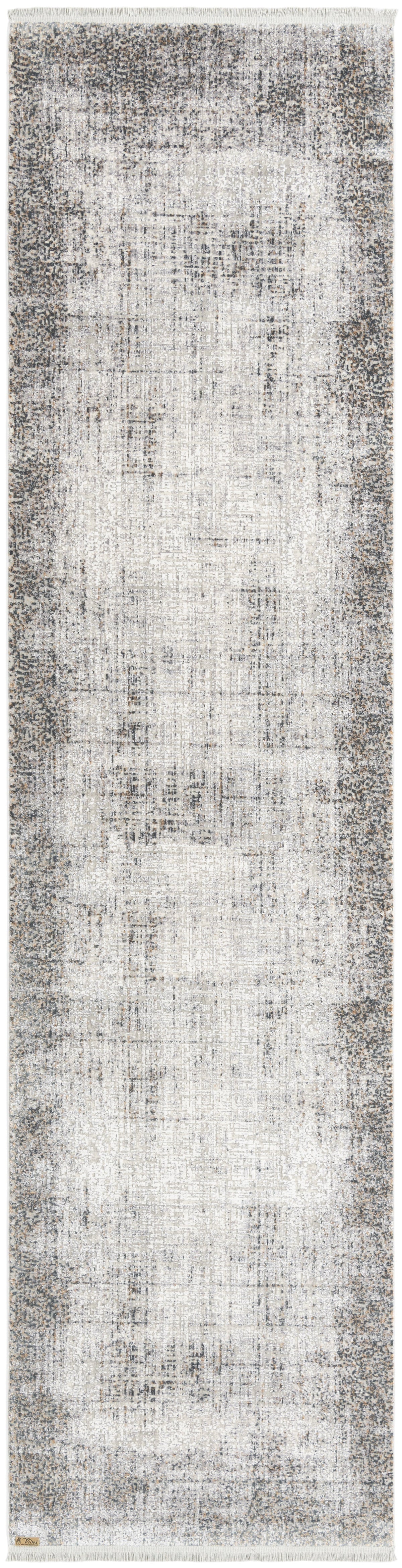 Läufer Luxus Teppich Basel in Grau von Hadorn™ - Lifestyle Image