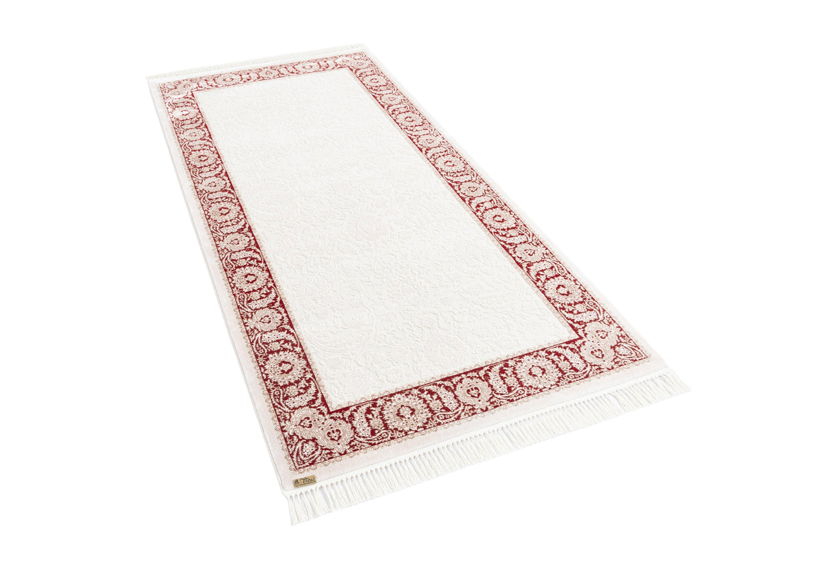 Rechteck Luxus Teppich Sion in Weiss von Hadorn™ - Lifestyle Image