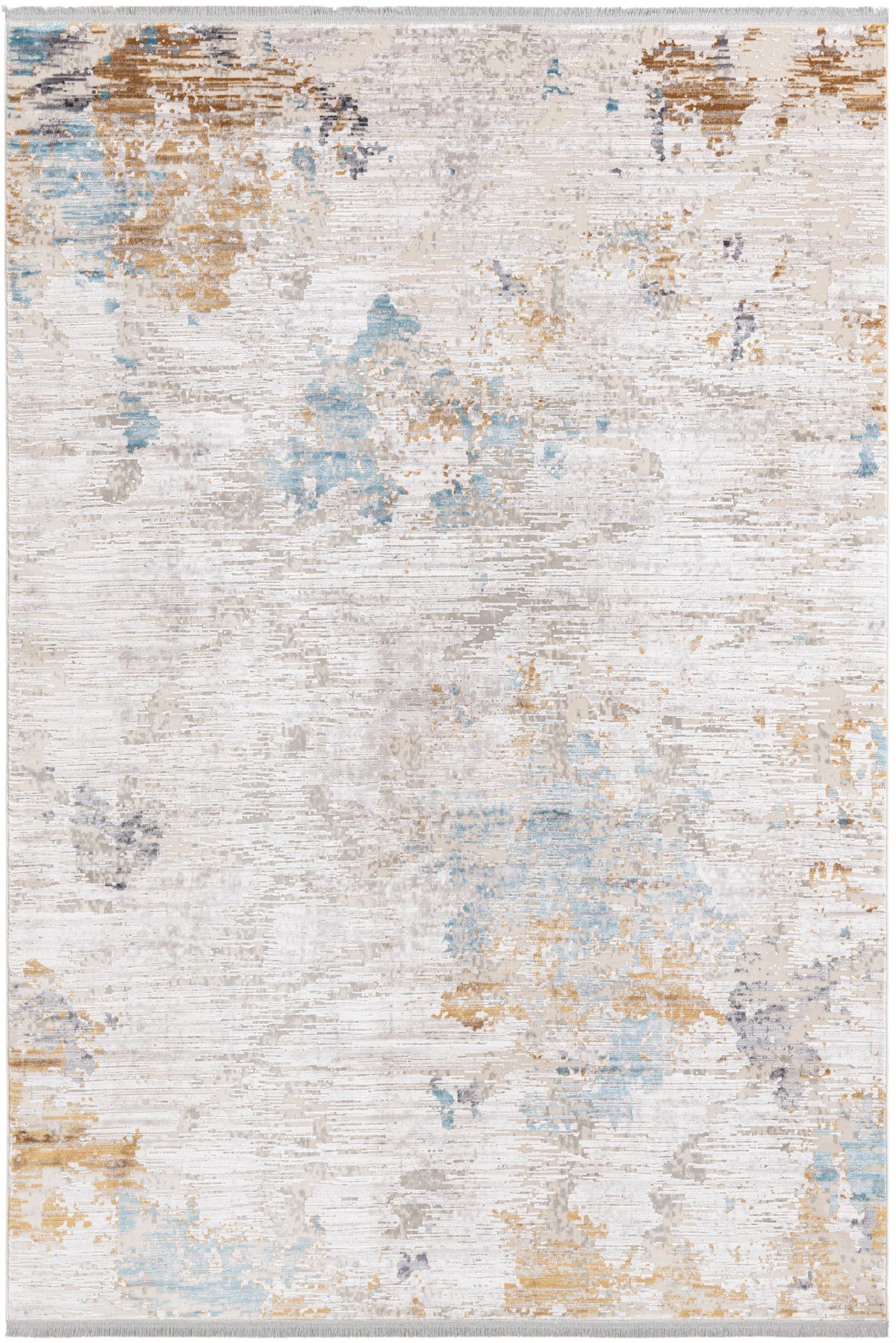 Rechteck Luxus Teppich Basel in Grau von Hadorn™ - Lifestyle Image