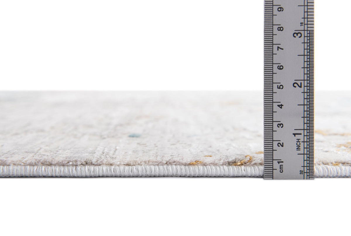 Läufer Luxus Teppich Basel in Grau von Hadorn™ - Lifestyle Image