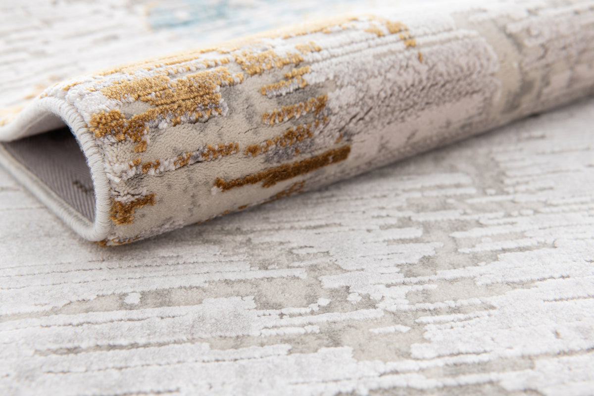 Läufer Luxus Teppich Basel in Grau von Hadorn™ - Lifestyle Image