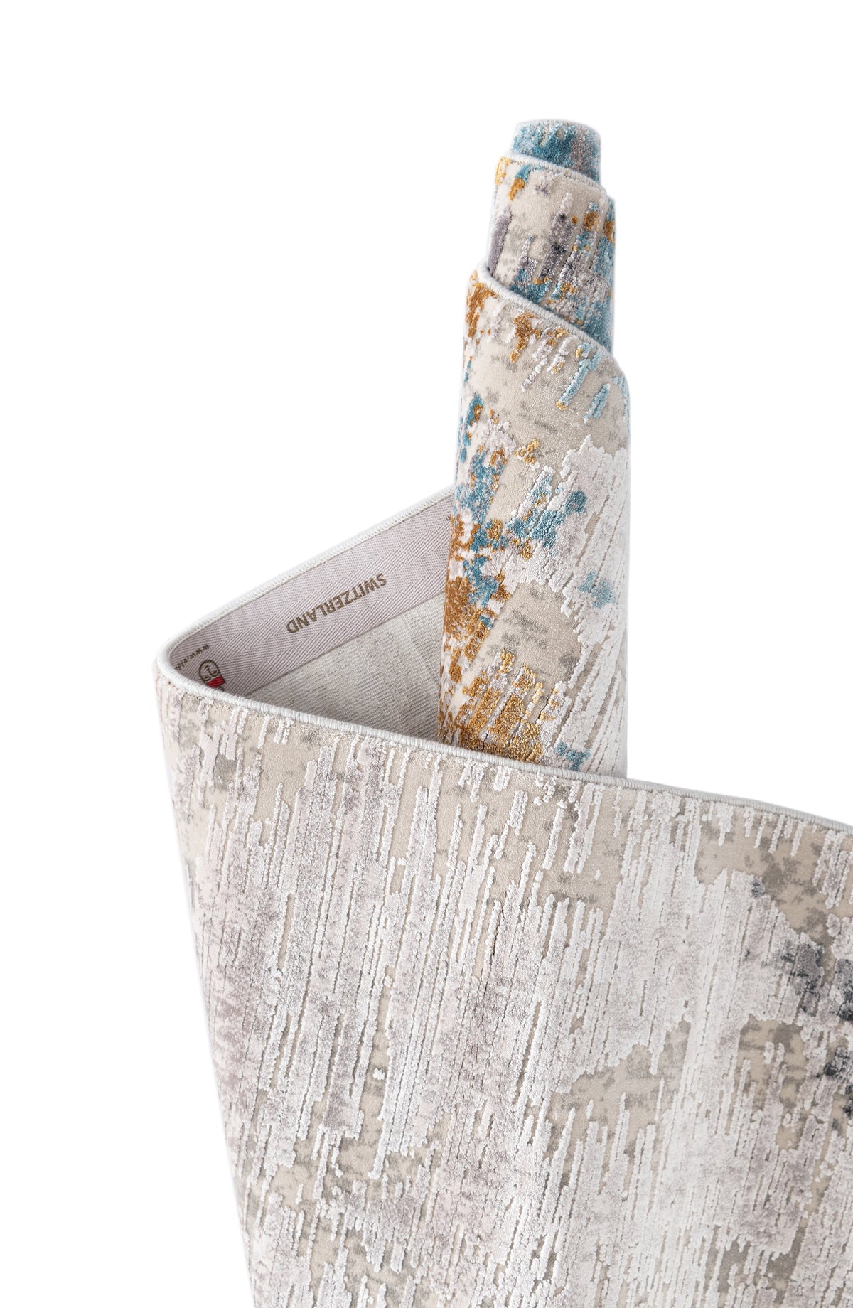 Läufer Luxus Teppich Basel in Grau von Hadorn™ - Lifestyle Image