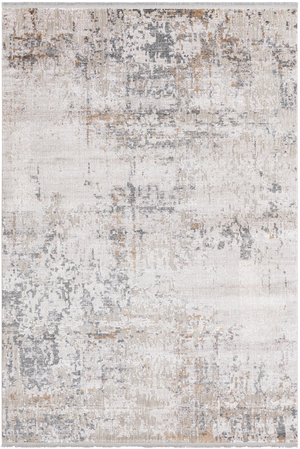 Rechteck Luxus Teppich Basel in Grau von Hadorn™ - Lifestyle Image