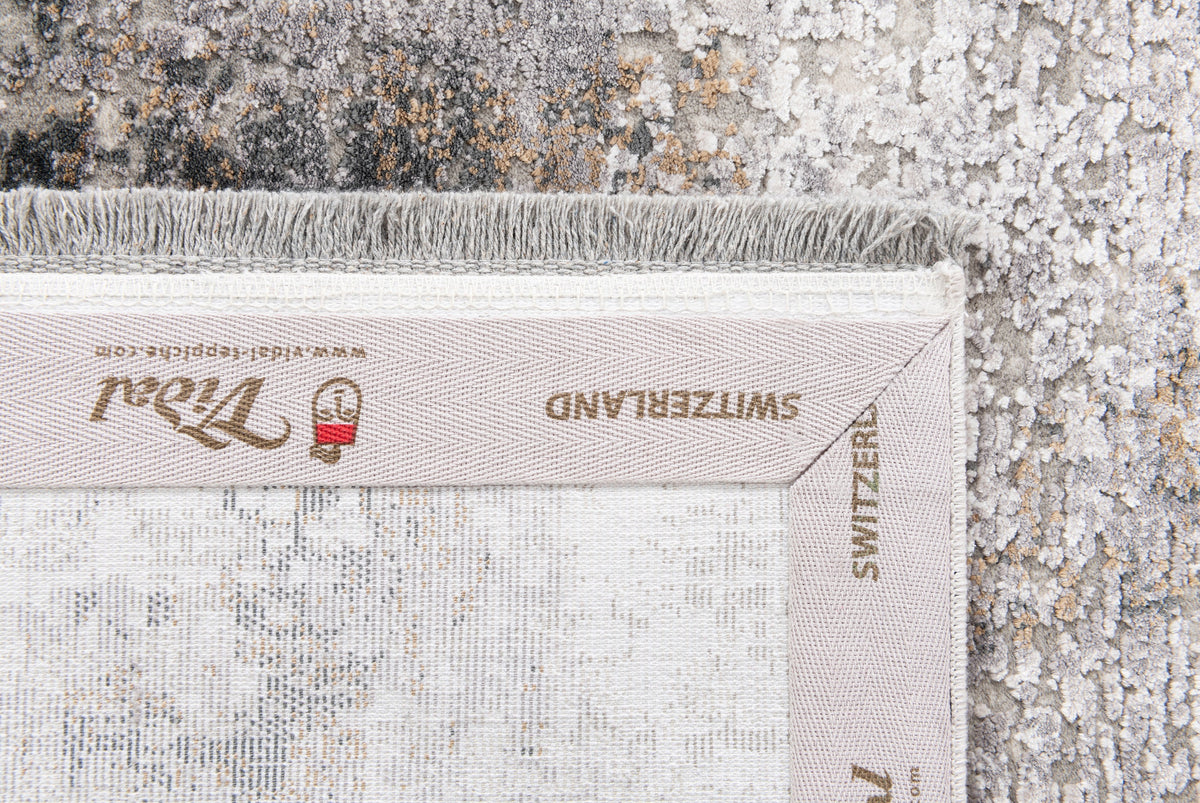 Läufer Luxus Teppich Basel in Grau von Hadorn™ - Lifestyle Image