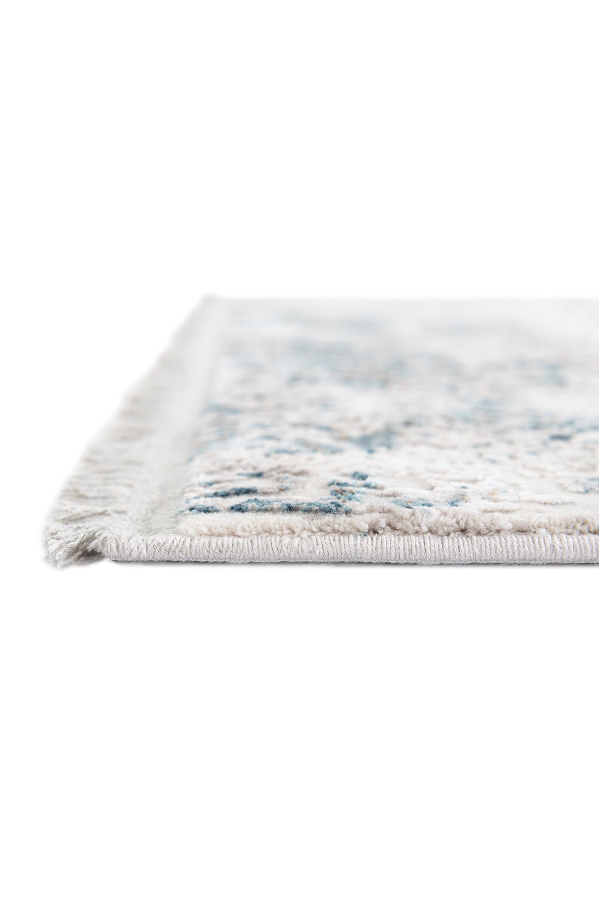 Rechteck Luxus Teppich Basel in Grau von Hadorn™ - Lifestyle Image
