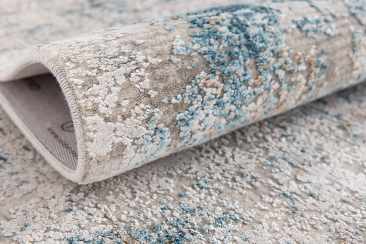 Läufer Luxus Teppich Basel in Grau von Hadorn™ - Lifestyle Image