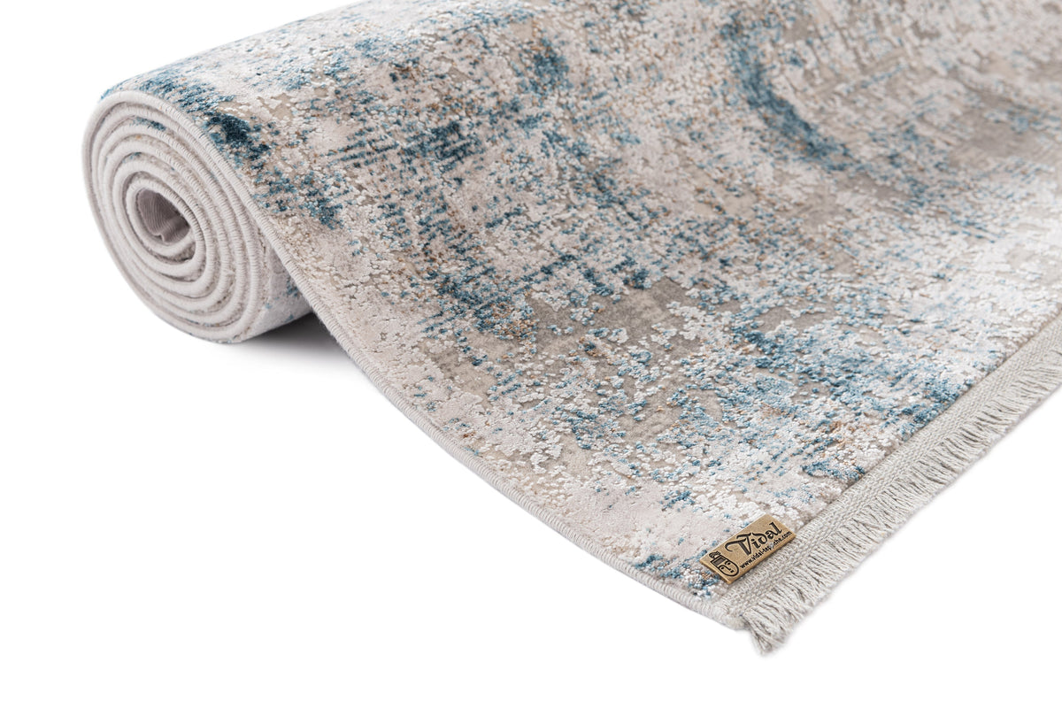 Läufer Luxus Teppich Basel in Grau von Hadorn™ - Lifestyle Image