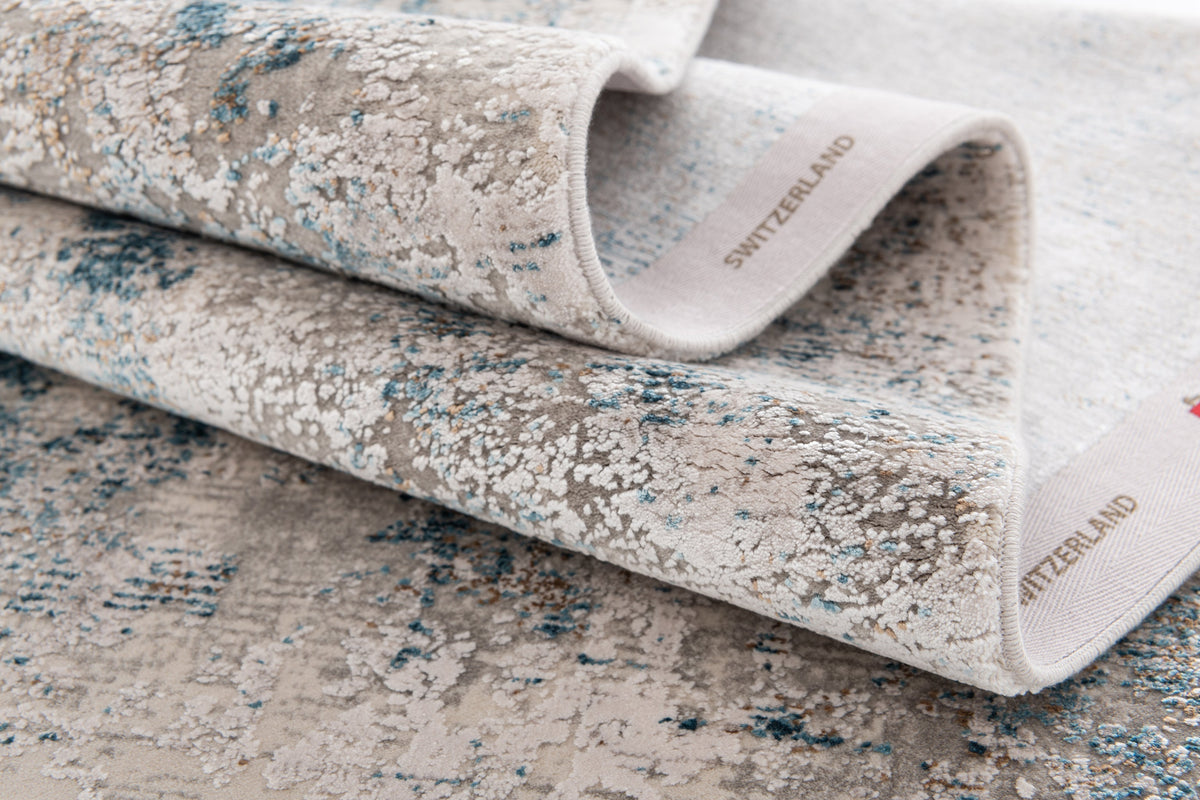 Läufer Luxus Teppich Basel in Grau von Hadorn™ - Lifestyle Image