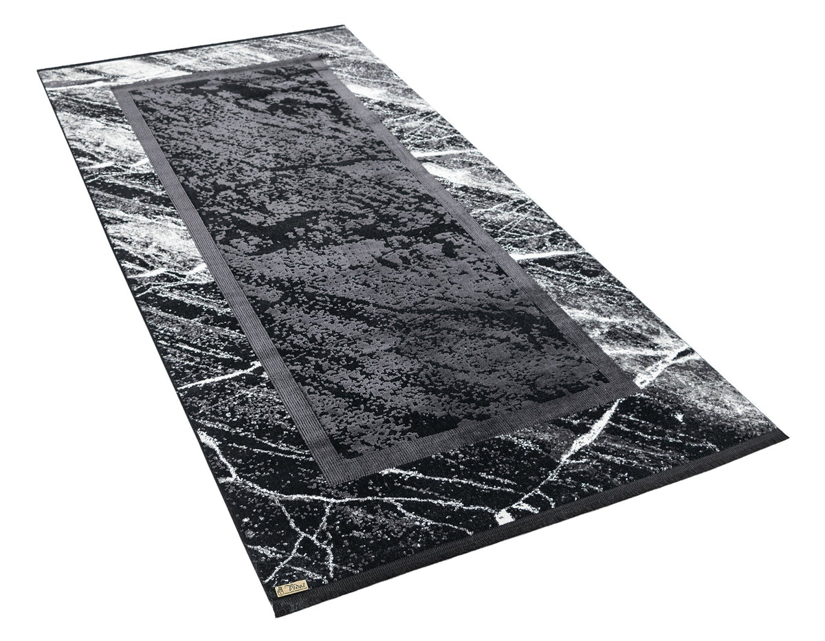 Läufer Luxus Teppich Laax in Schwarz von Hadorn™ - Lifestyle Image