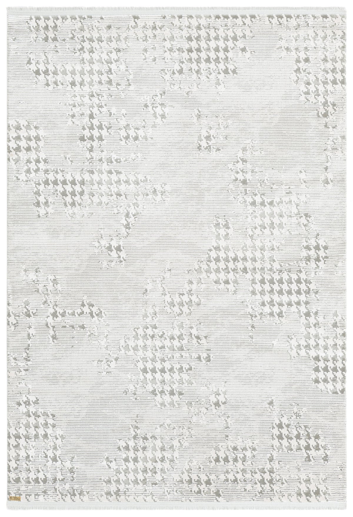 Rechteck Luxus Teppich Chiasso in Grau von Hadorn™ - Lifestyle Image