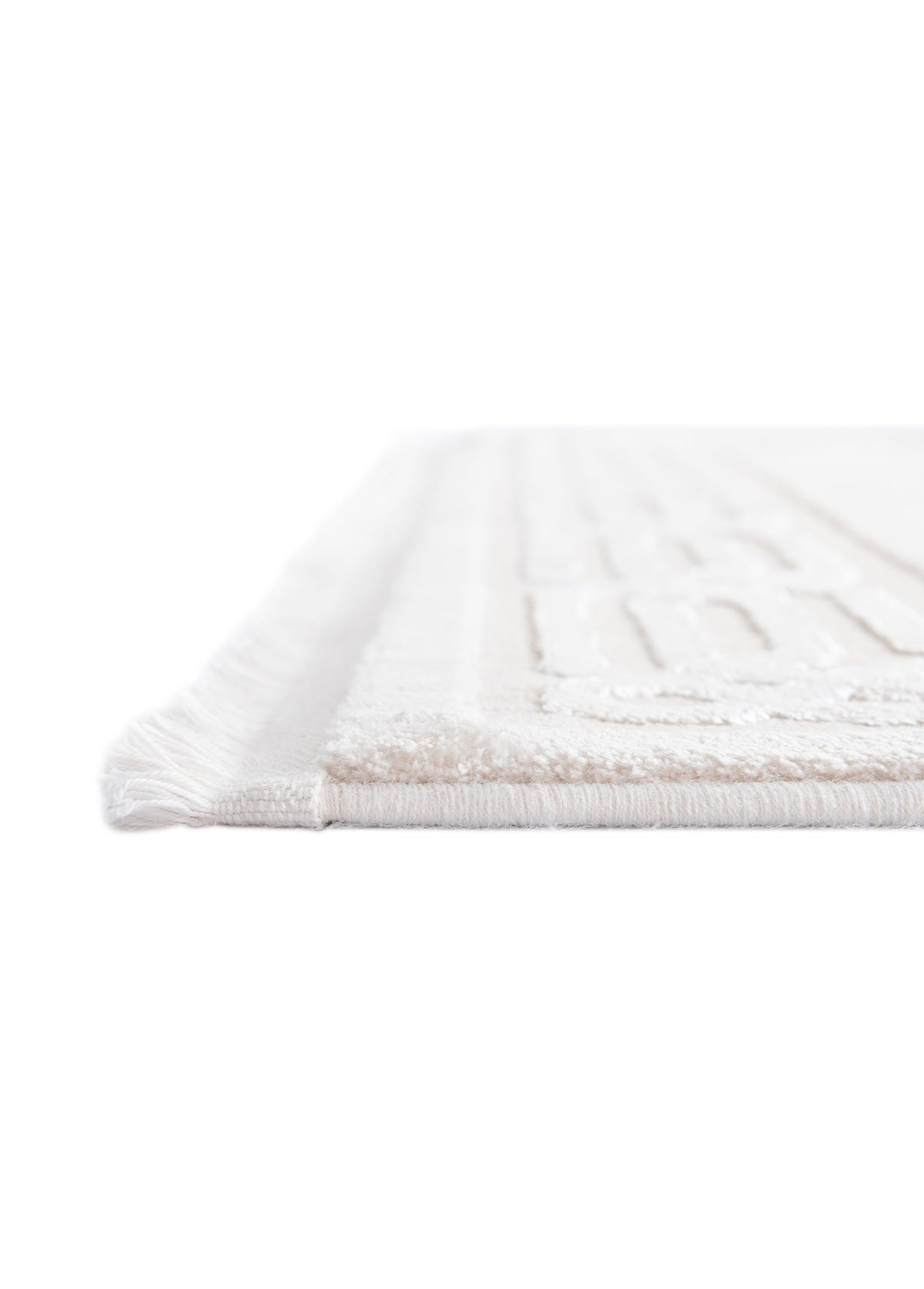 Rechteck Luxus Teppich Lausanne in Hellgrau von Hadorn™ - Lifestyle Image
