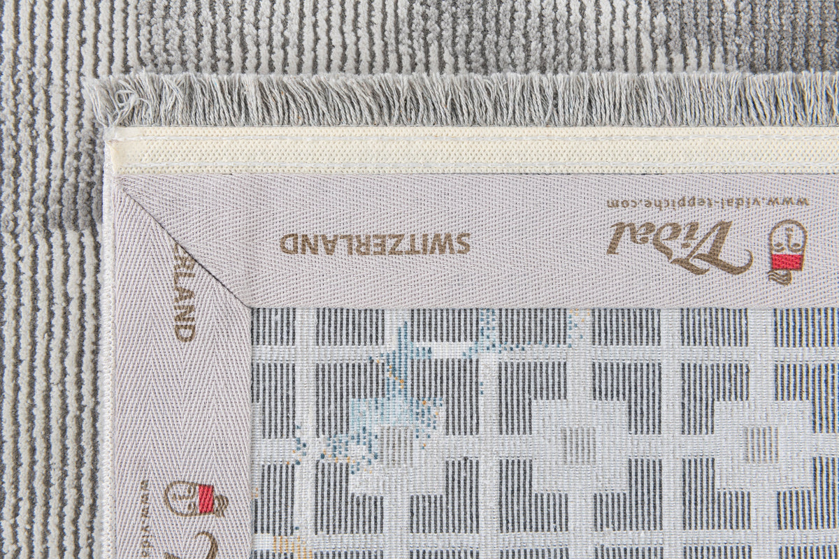 Läufer Luxus Teppich Zurich in Grau von Hadorn™ - Lifestyle Image