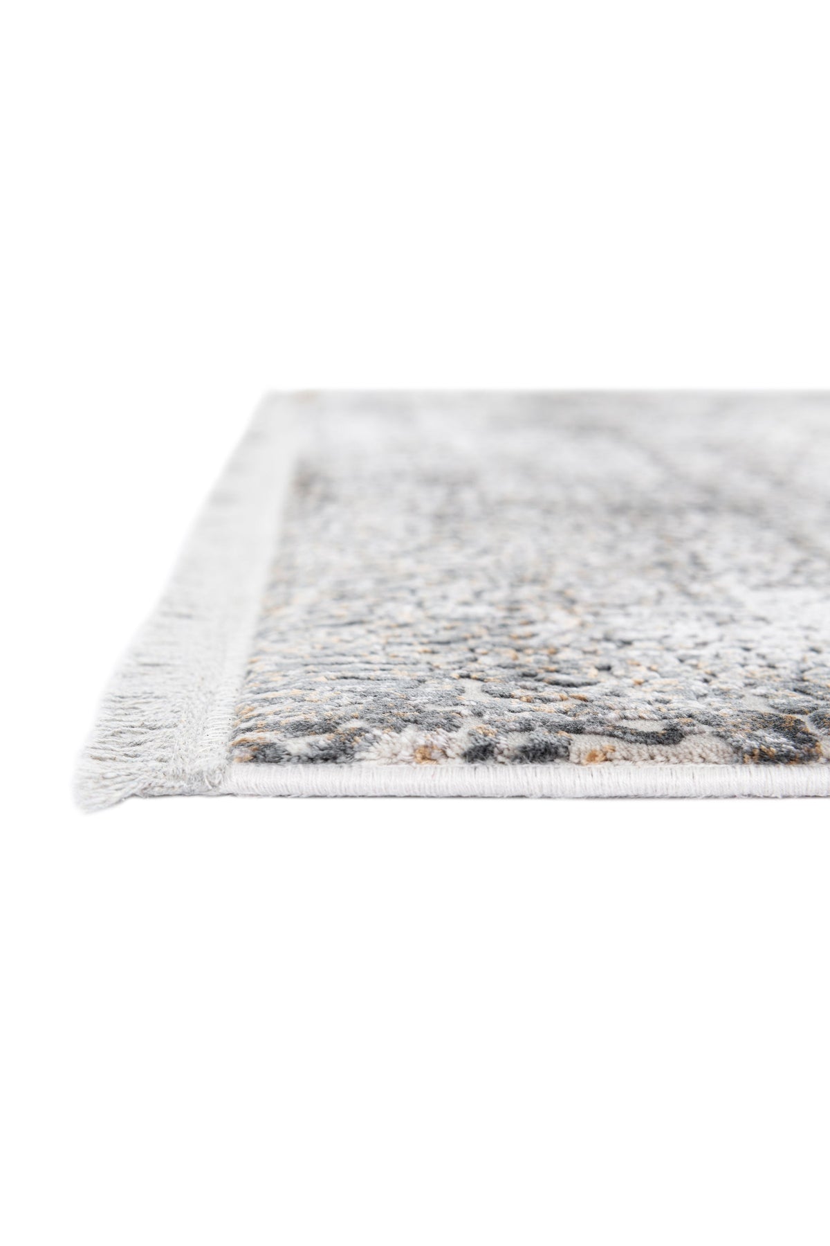 Rechteck Luxus Teppich Basel in Grau von Hadorn™ - Lifestyle Image