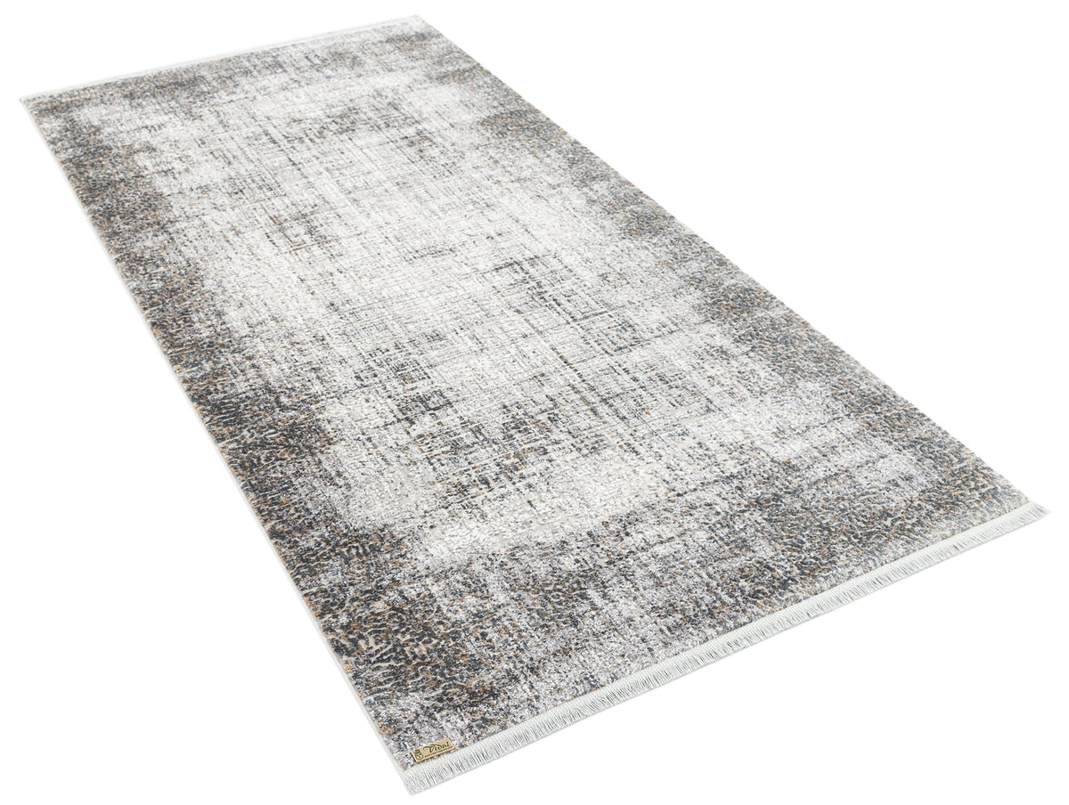 Rechteck Luxus Teppich Basel in Grau von Hadorn™ - Lifestyle Image