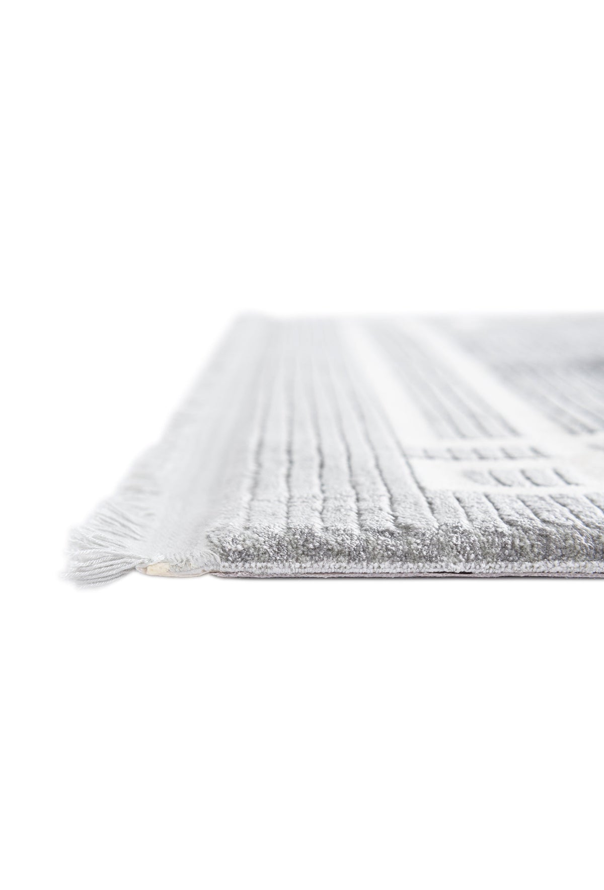 Rechteck Luxus Teppich Flims in Grau von Hadorn™ - Lifestyle Image