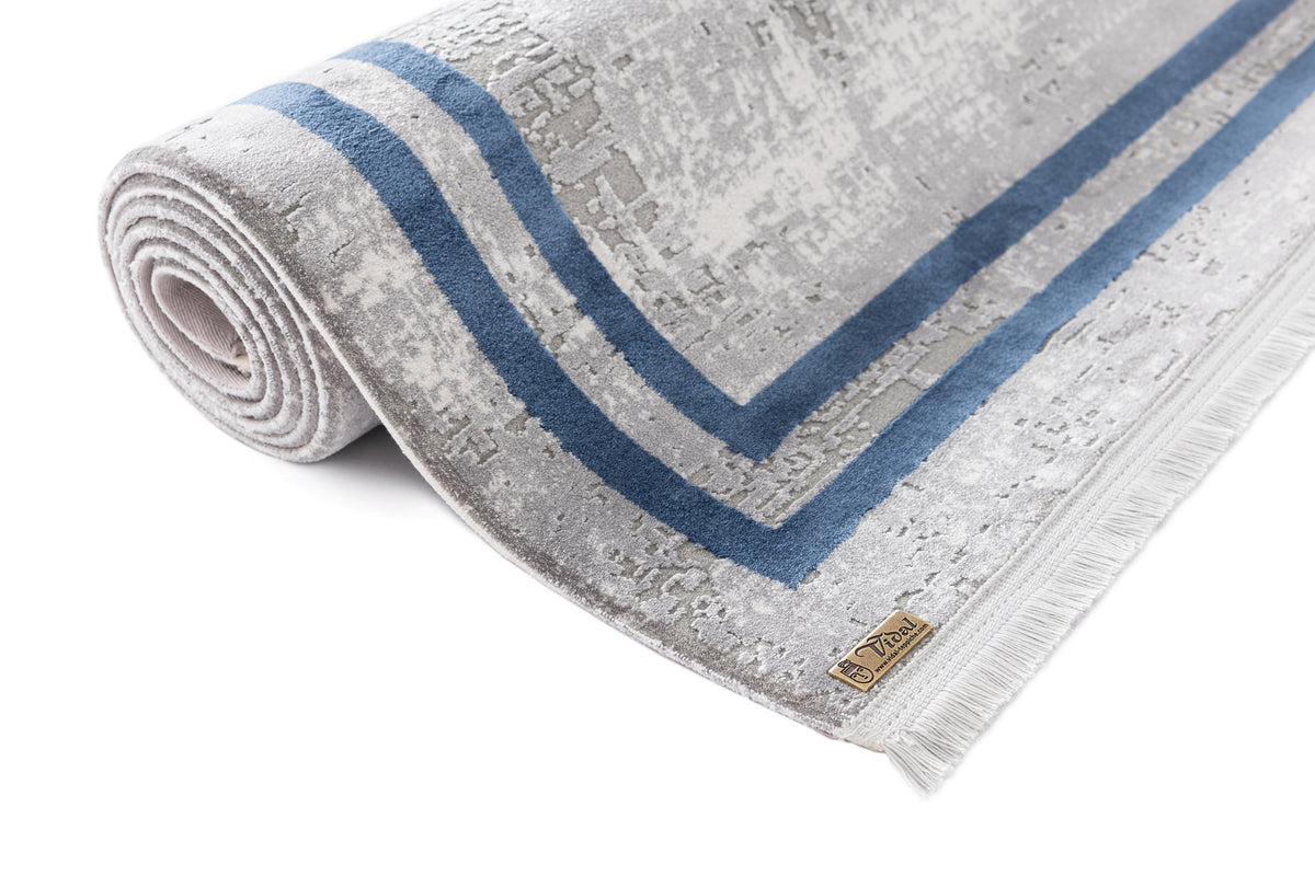 Rechteck Luxus Teppich Flims in Grau von Hadorn™ - Lifestyle Image