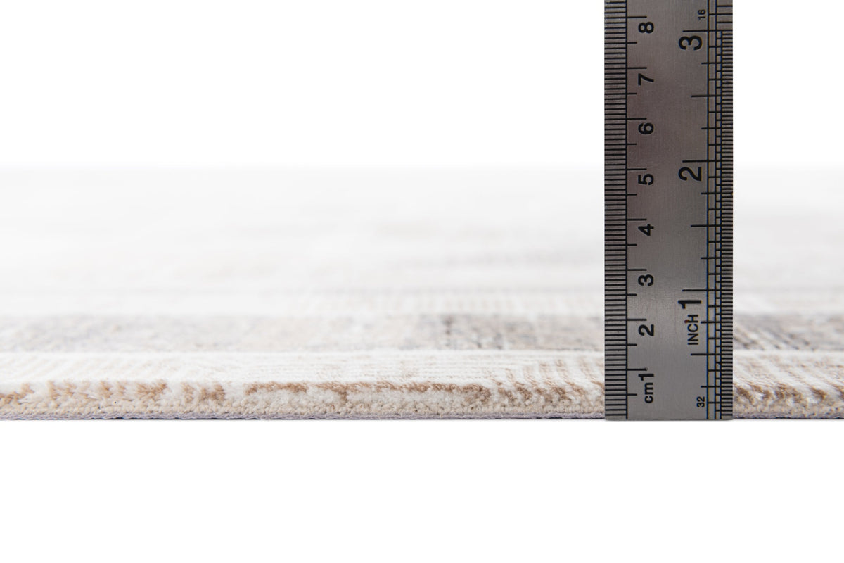 Rechteck Luxus Teppich Airolo in Creme von Hadorn™ - Lifestyle Image