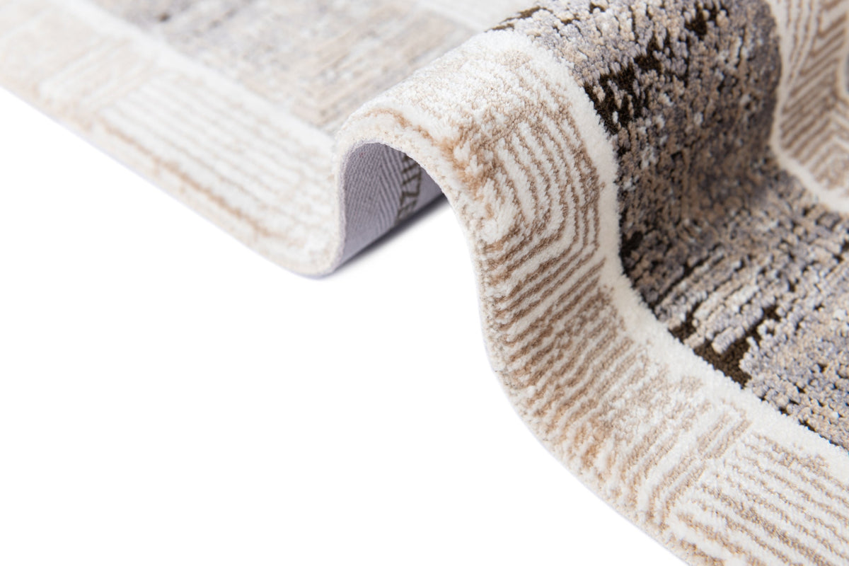 Rechteck Luxus Teppich Airolo in Creme von Hadorn™ - Lifestyle Image