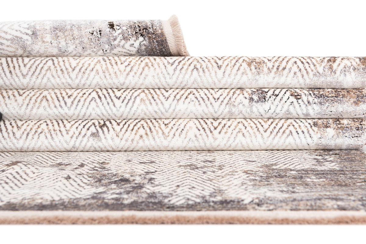 Läufer Luxus Teppich Airolo in Creme von Hadorn™ - Lifestyle Image