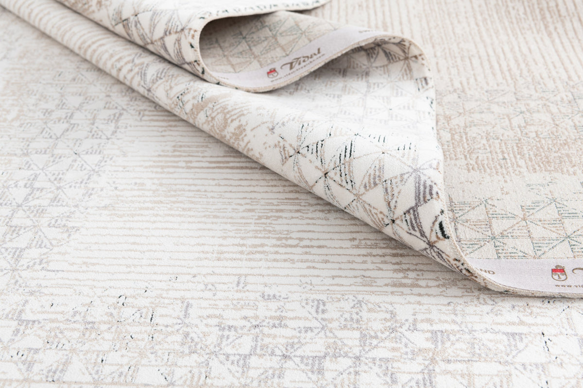 Rechteck Luxus Teppich Airolo in Creme von Hadorn™ - Lifestyle Image