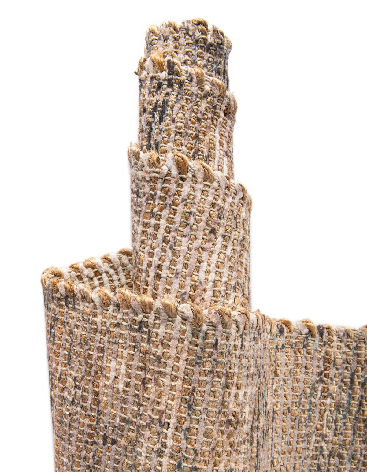 Kunstfaser Teppich Chenille Jute in Natürlich von Hadorn™ - Lifestyle Image