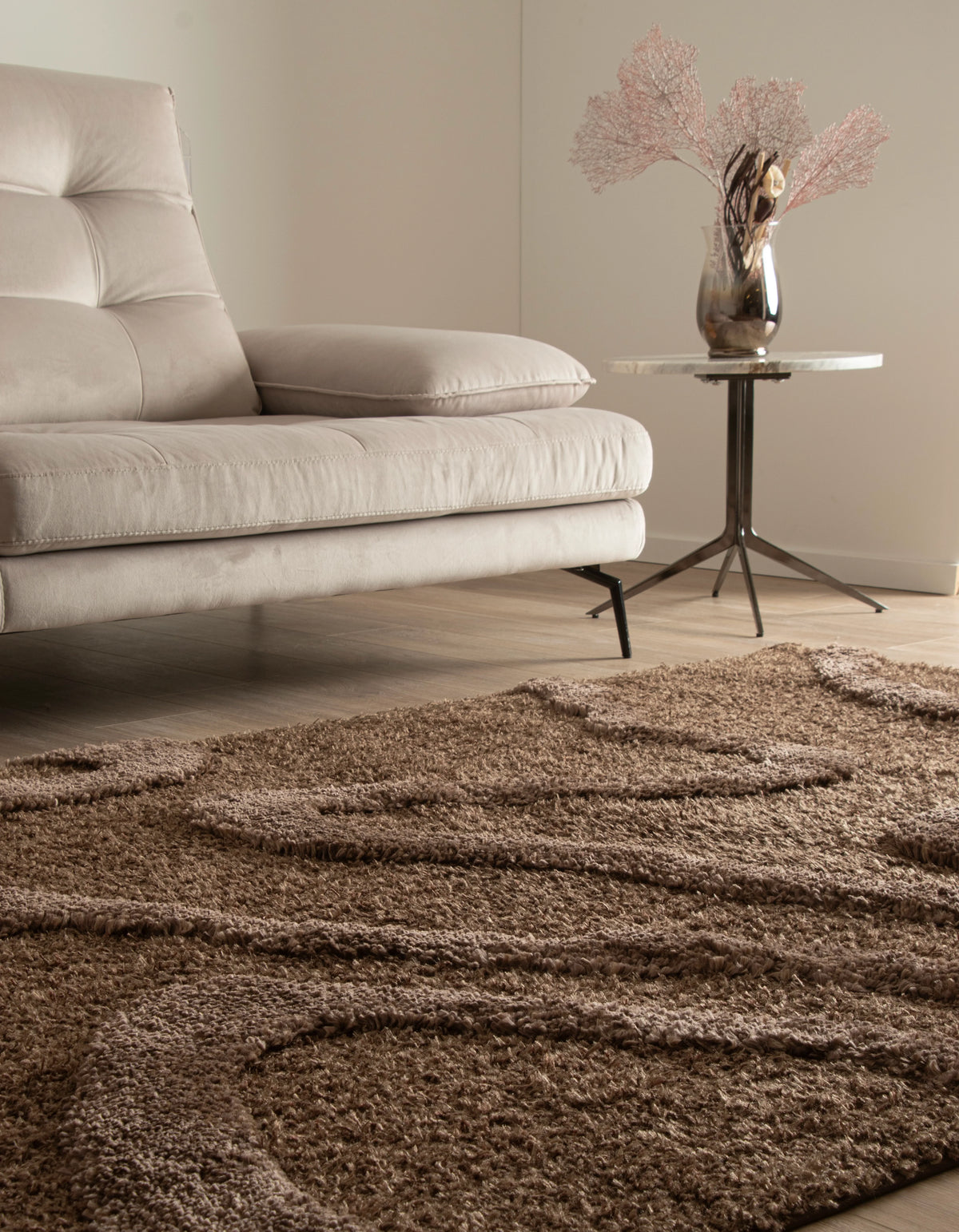 Rechteck Teppich Thun Arbor in Braun von Hadorn™ - Lifestyle Image