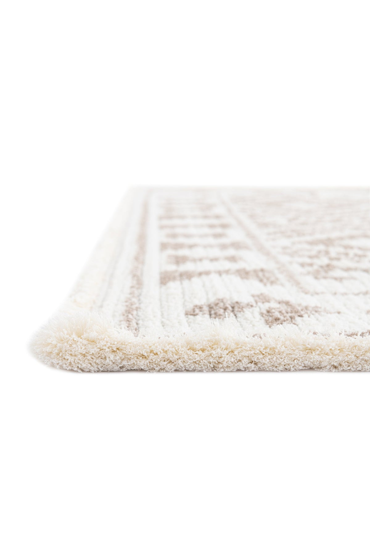 Rechteck Teppich St. Gallen Folklore in Weiss von Hadorn™ - Lifestyle Image