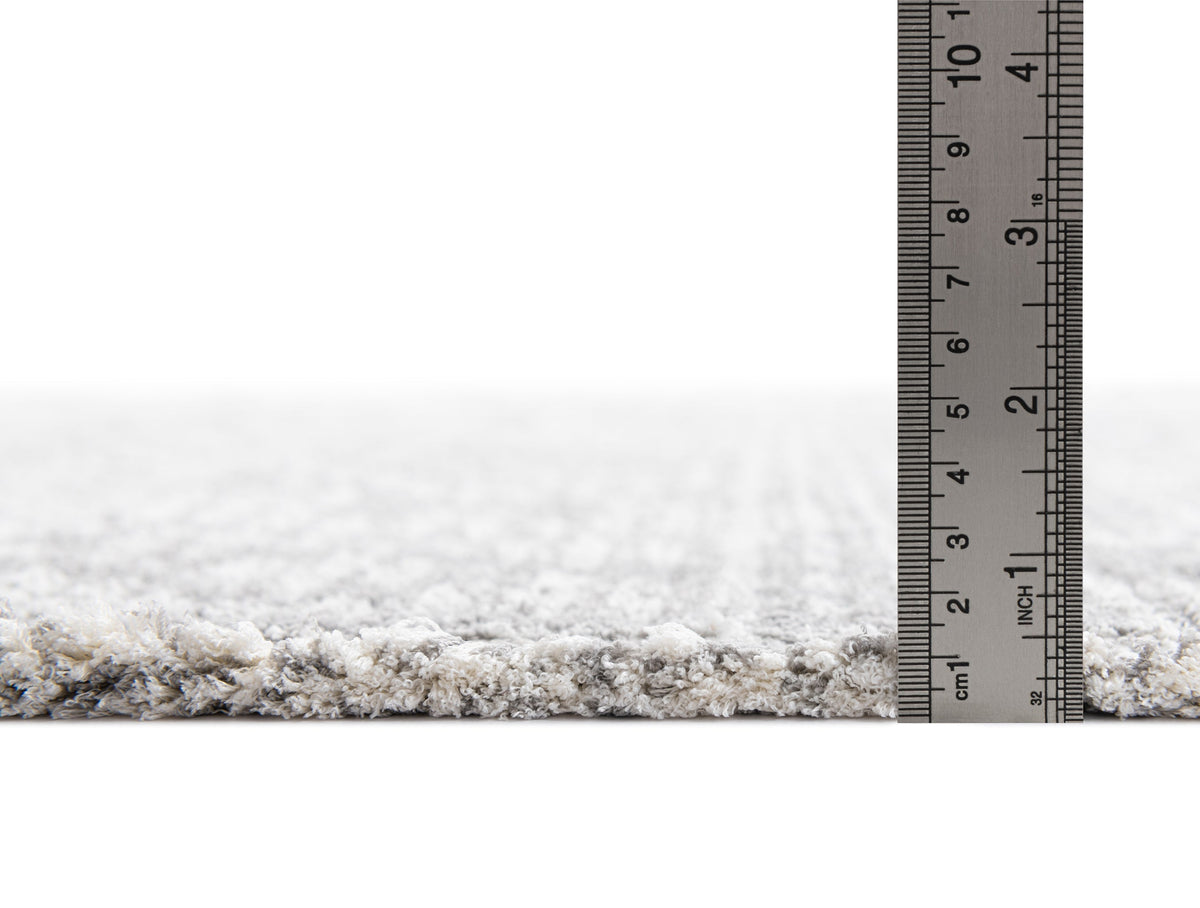 Rechteck Teppich St. Gallen Folklore in Grau von Hadorn™ - Lifestyle Image