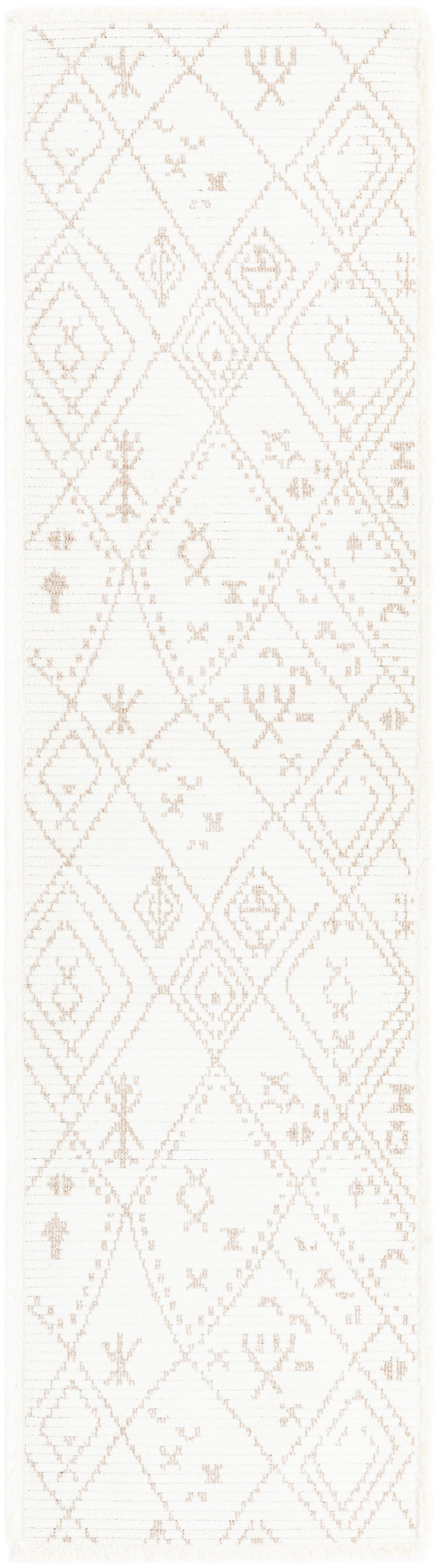 Läufer Teppich St. Gallen Folklore in Weiss von Hadorn™ - Lifestyle Image