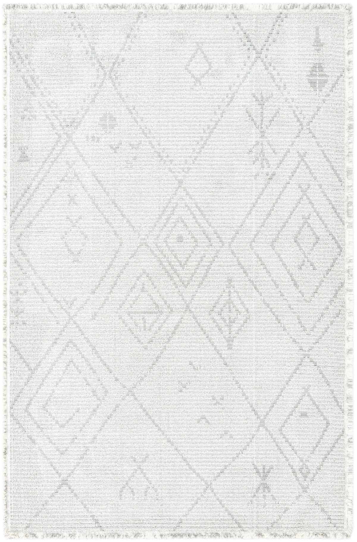 Rechteck Teppich St. Gallen Folklore in Grau von Hadorn™ - Lifestyle Image