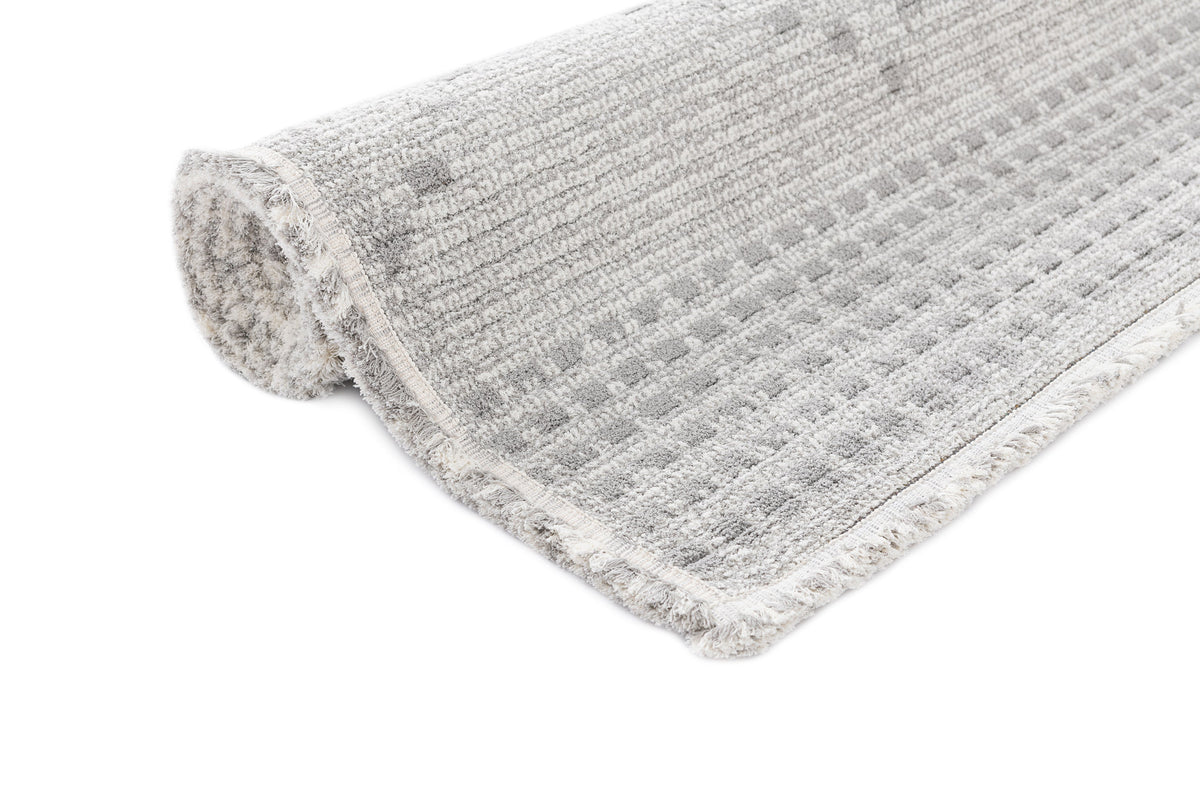 Läufer Teppich St. Gallen Folklore in Grau von Hadorn™ - Lifestyle Image