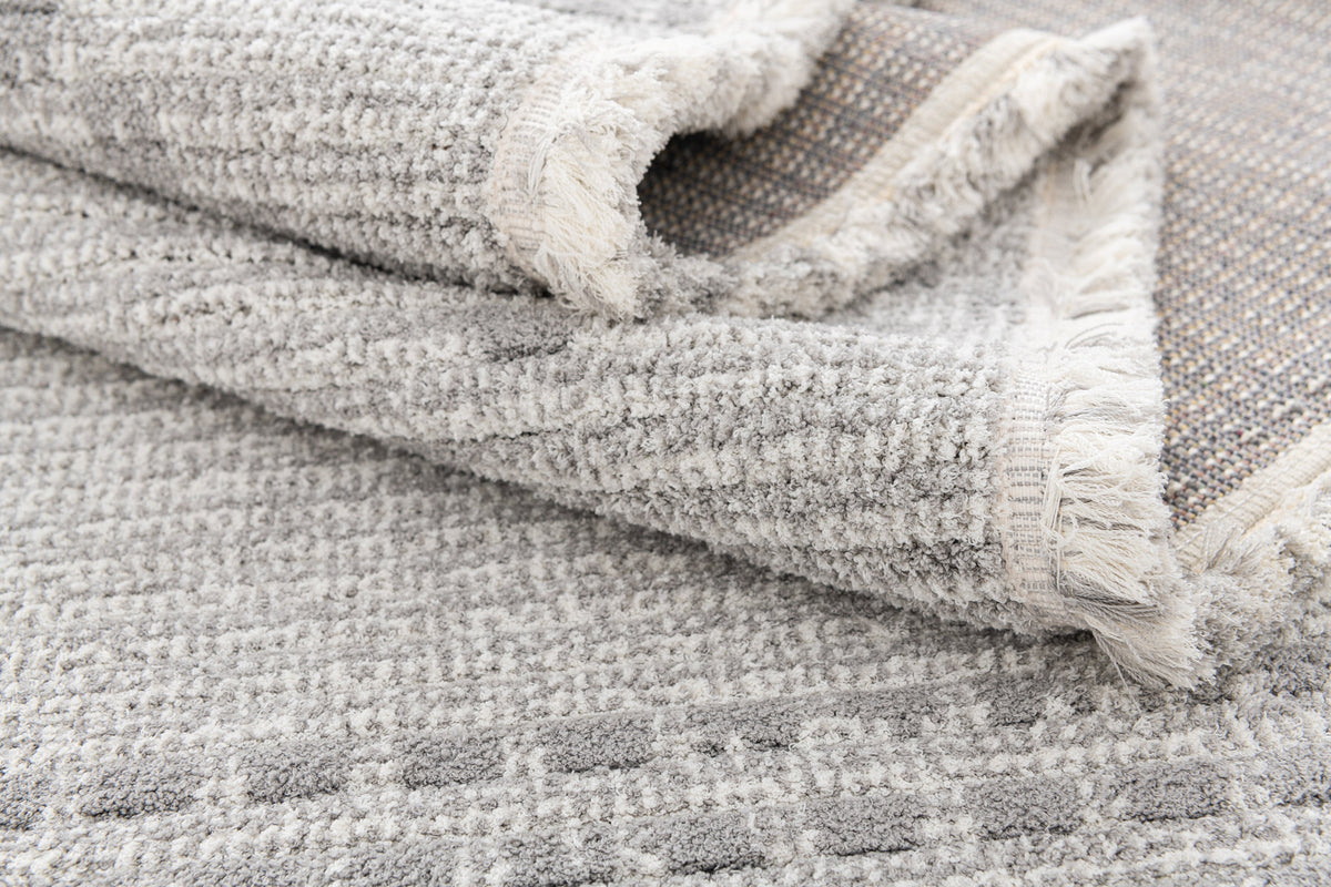 Läufer Teppich St. Gallen Folklore in Grau von Hadorn™ - Lifestyle Image