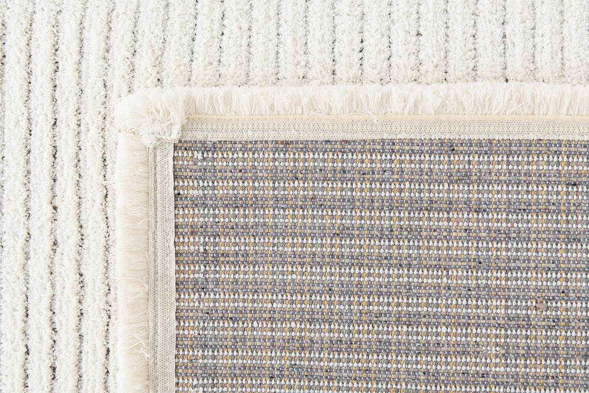 Rechteck Teppich St. Gallen Folklore in Weiss von Hadorn™ - Lifestyle Image